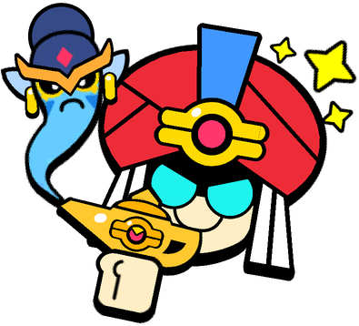 Magic Lamp Larry & Lawrie Special Pin