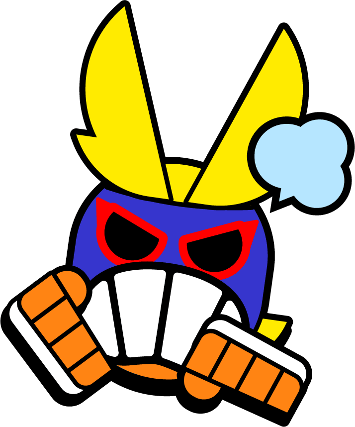 All Might: El Primo Angry Pin