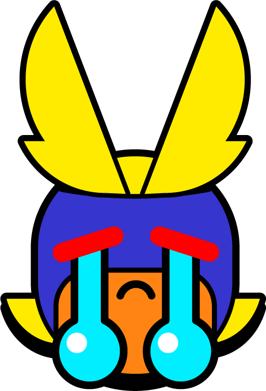 All Might: El Primo Sad Pin