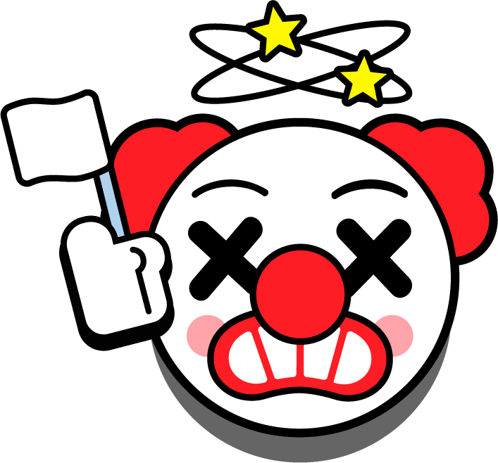 Clown Surrender Special Pin