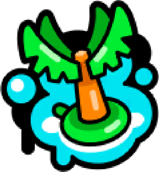 Floaty Palmtree Spray