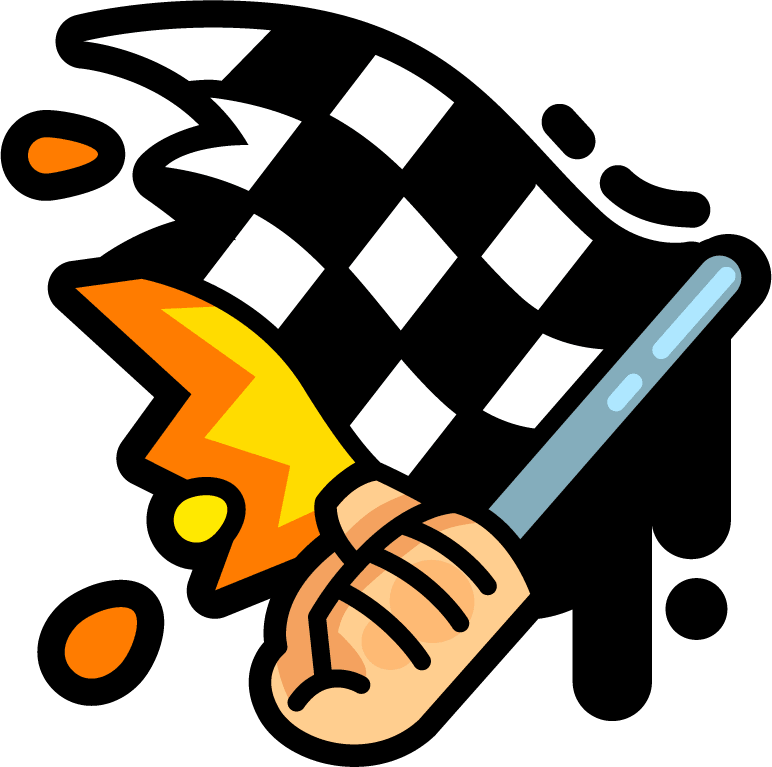Chequered Flag Spray
